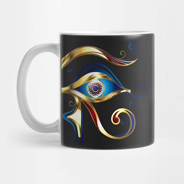 Gold Eye of Horus by Blackmoon9